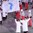 PYEONGCHANG, SOUTH KOREA - FEBRUARY 9: Hwang Chung Gum, Korean hockey player and Won Run-jung, bobsleigh pilot carry the Korean Unification Flag for the Opening Ceremoniesof the 2018 Olympic Winter Games. (Photo by Matt Zambonin/HHOF-IIHF Images)

